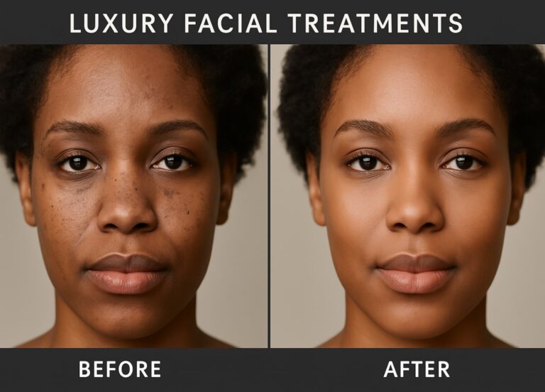 Luxury Facial Treatments Before After 1