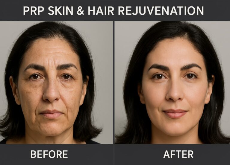 PRP Skin & Hair Rejuvenation Before After 7